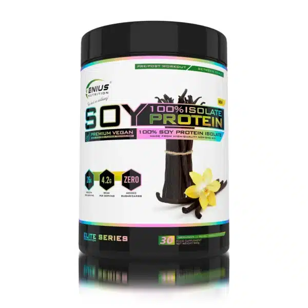SOY PROTEIN ISOLATE, 900 g, Genius Nutrition