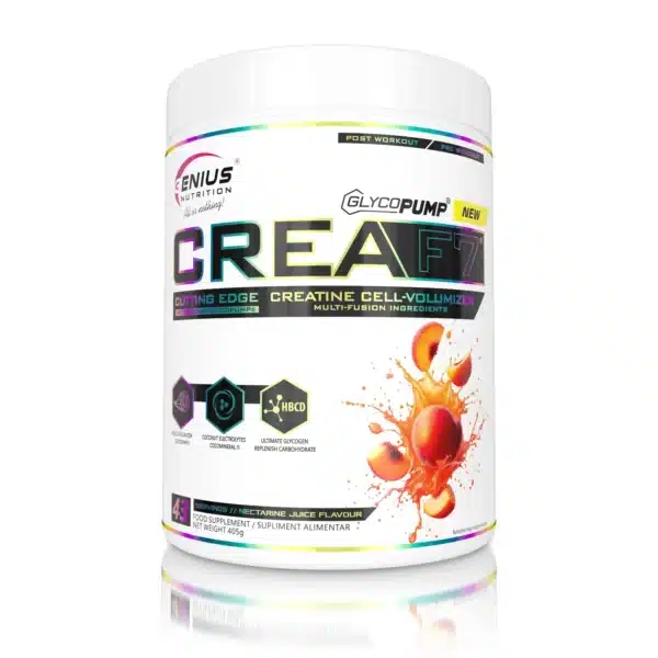 Creatină CREA-F7, 405g, Genius Nutrition