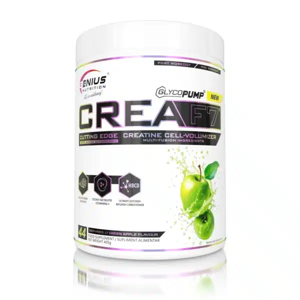 Creatină CREA-F7, 405g, Genius Nutrition