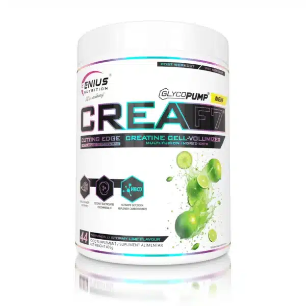 Creatină CREA-F7, 405g, Genius Nutrition