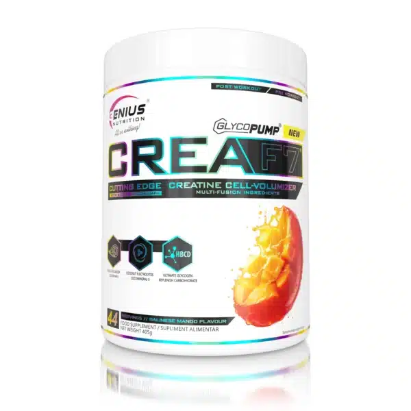 Creatină CREA-F7, 405g, Genius Nutrition