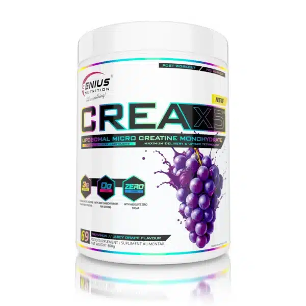 Creatină CREA-X5® LIPOSOMAL, 300g, Genius Nutrition