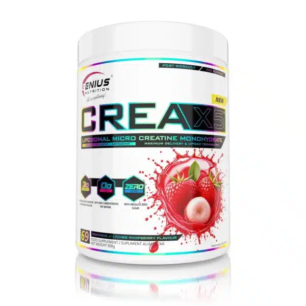 Creatină CREA-X5® LIPOSOMAL, 300g, Genius Nutrition