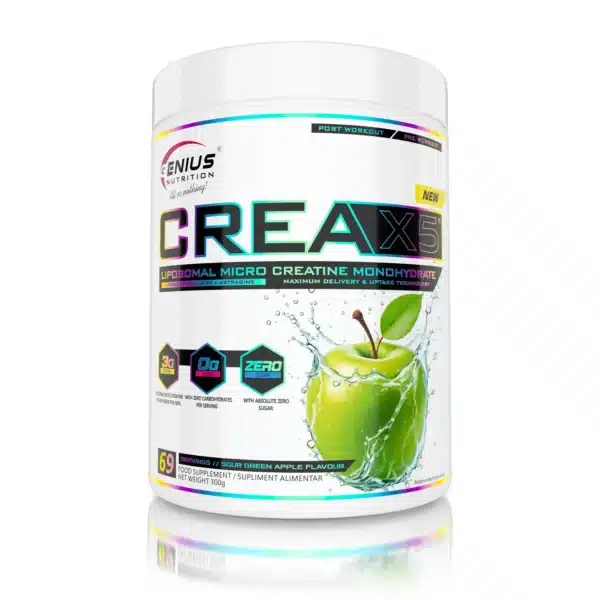 Creatină CREA-X5® LIPOSOMAL, 300g, Genius Nutrition