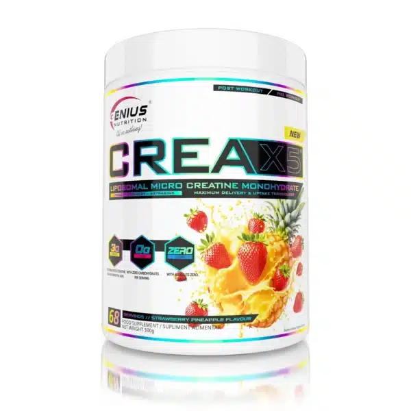 Creatină CREA-X5® LIPOSOMAL, 300g, Genius Nutrition
