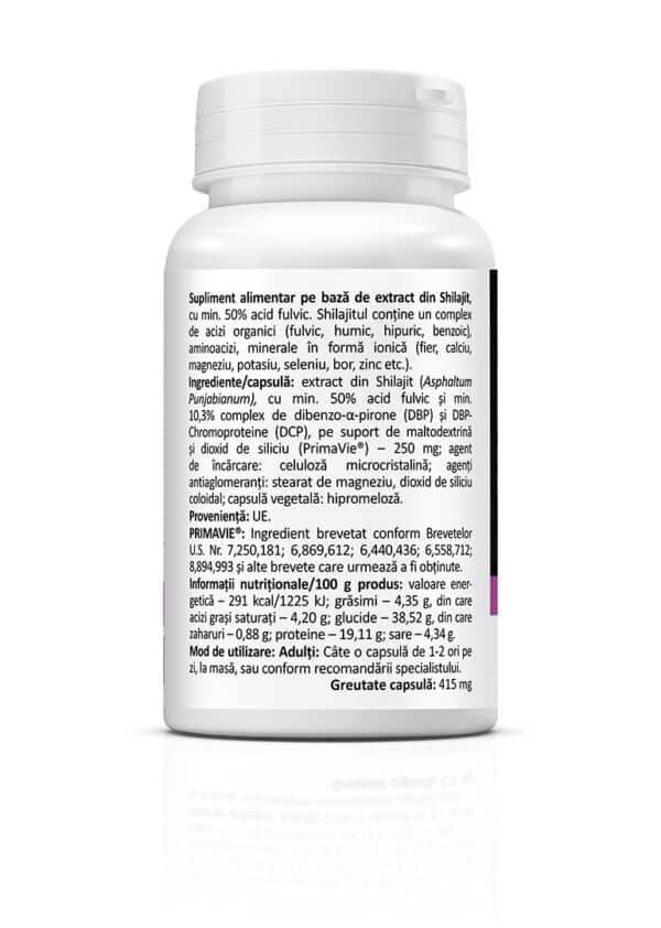 Shilajit Fulvic Complex 250 mg, 30 capsule, Zenyth