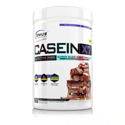 Pudră proteică CASEIN-X7, 750g, Genius Nutrition