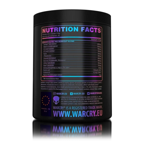 Pre-Workout WARCRY® ULTRA, 300g