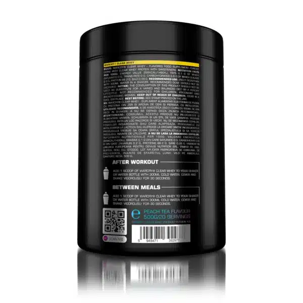 Pudră proteică WARCRY® CLEAR WHEY, 500g