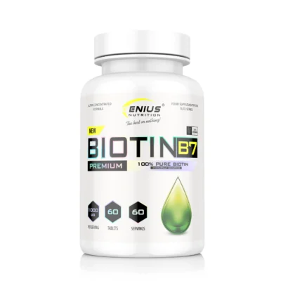 BIOTIN B7, 60 tabs, Genius Nutrition