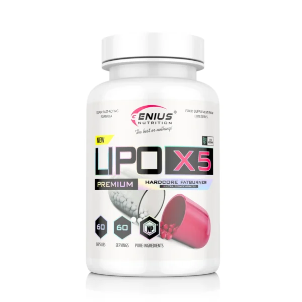 LIPO-X5, 60 caps, Genius Nutrition
