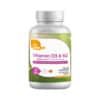 ZAHLER® Chewable Vitamin D3 and K2, Vitamina D3+K2 Masticabila, Formula Avansata pentru Absorbtie Superioara, 90 tb