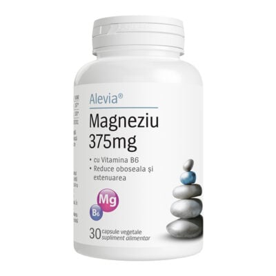 3D-Magneziu-375mg-30cp-flacon-800x800px Magneziu 375mg B6, 30 capsule, Alevia