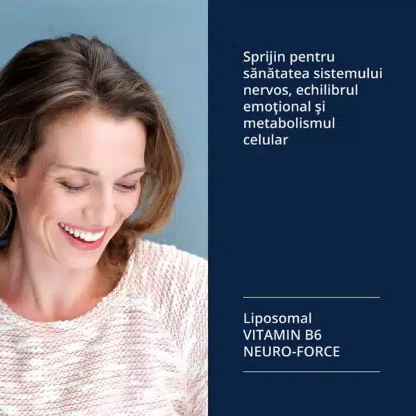 Liposomal Vitamin B6 Neuro-force, 45 capsule vegetale