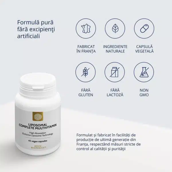 4000477524012-6 Liposomal Complete Multivitamin, 45 capsule vegetale