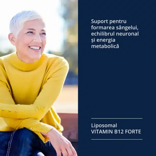 Liposomal Vitamin B12 Forte, 45 capsule vegetale