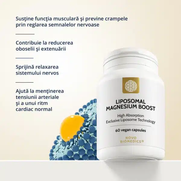 4002452634624-4 Liposomal Magnesium Boost, 60 capsule vegetale