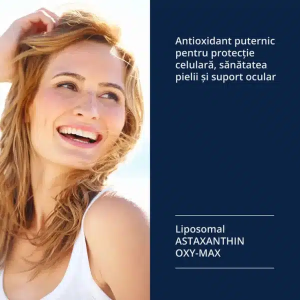 Liposomal Astaxanthin Oxy-Max, 45 capsule vegetale