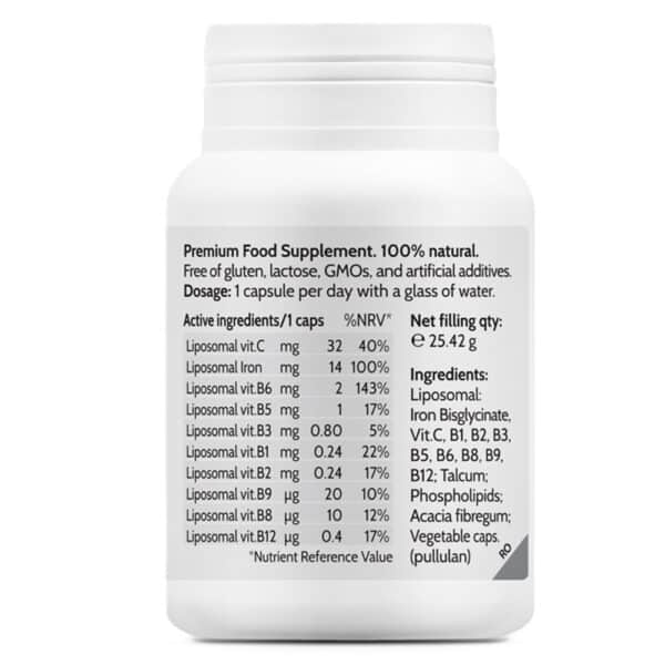 4003017411926-2 Liposomal Iron Bisglycinate, 45 capsule vegetale