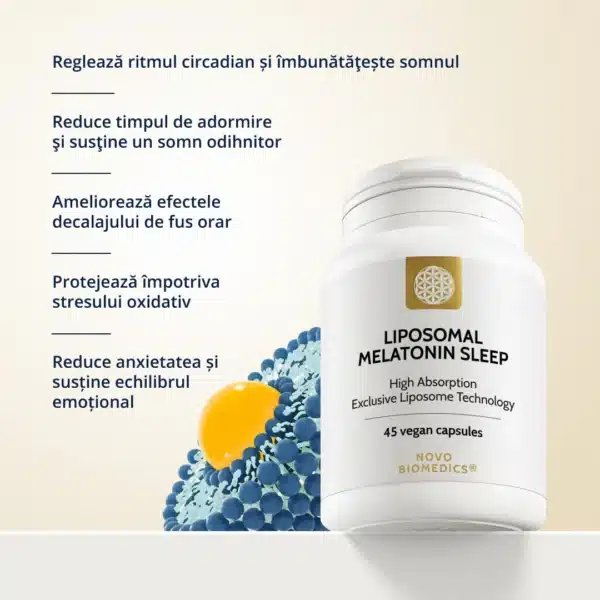 4003290855370-4 Liposomal Melatonin Sleep, 45 capsule vegetale