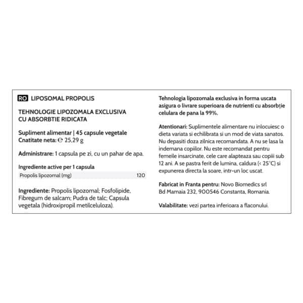 4003401611055-7 Liposomal Propolis, 45 capsule vegetale