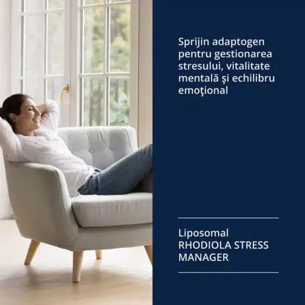 4003679154186-3 Liposomal Rhodiola Stress Manager, 45 capsule vegetale