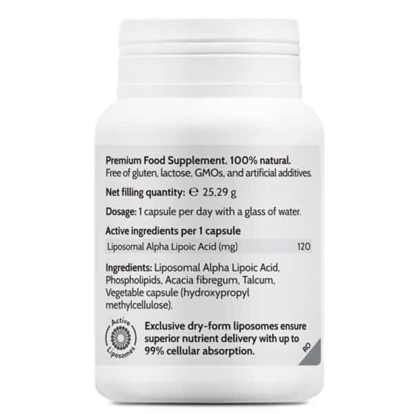 4004399342815-2 Liposomal Alpha-Lipoic Acid, 45 capsule vegetale
