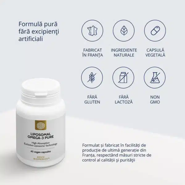 4004627627103-6 Liposomal Omega-3 Pure, 45 capsule vegetale