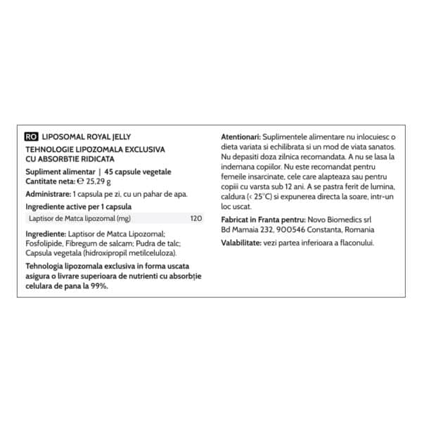4004765423247-7 Liposomal Royal Jelly, 45 capsule vegetale