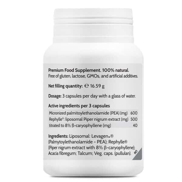 Liposomal Flash Pain Relief, 30 capsule vegetale