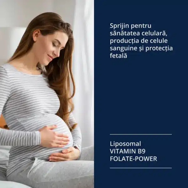 Liposomal Vitamin B9 Folate-Power, 45 capsule vegetale