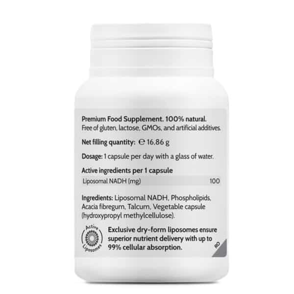 4005817013003-2 Liposomal NAD-H+ Reset, 30 capsule vegetale