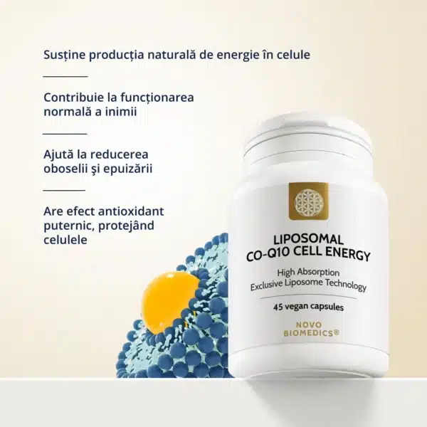 4006077085472-4 Liposomal CO-Q10 Cell Energy, 45 capsule vegetale