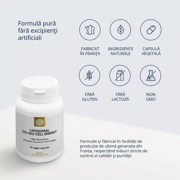 4006077085472-5 Liposomal CO-Q10 Cell Energy, 45 capsule vegetale