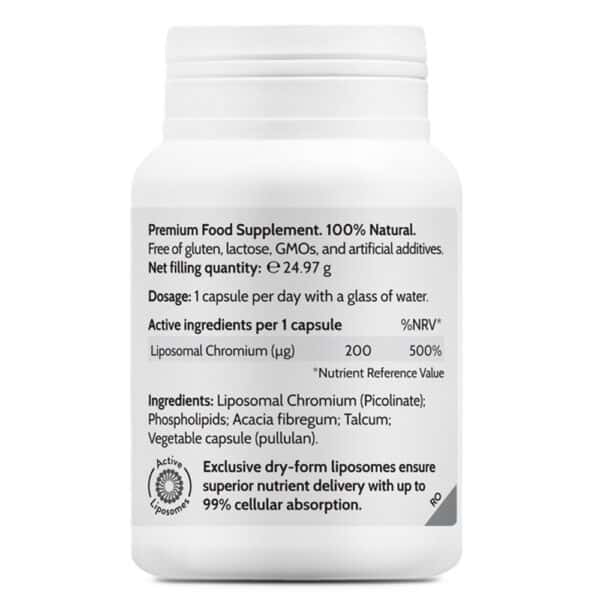 4006092687019-2 Liposomal Chromium Balance, 45 capsule vegetale
