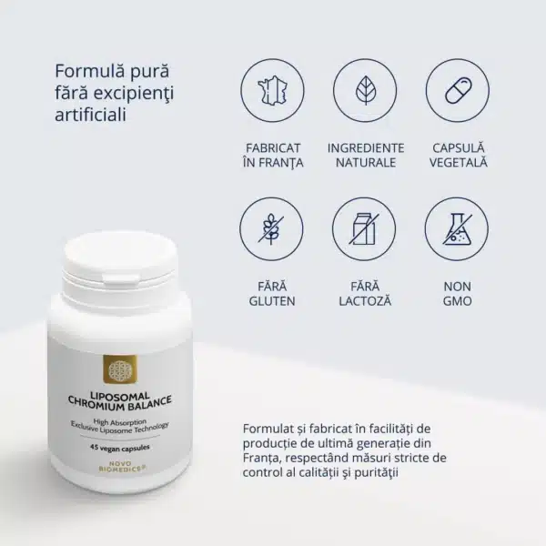 4006092687019-6 Liposomal Chromium Balance, 45 capsule vegetale