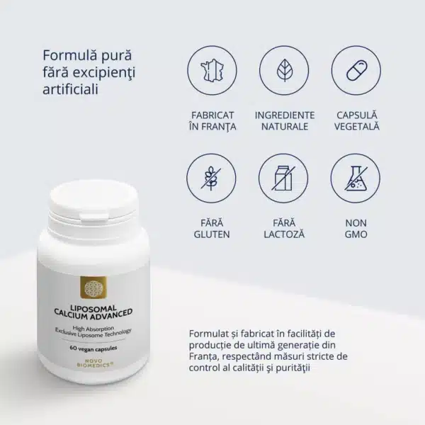 4006902745854-6 Liposomal Calcium Advanced, 60 capsule vegetale