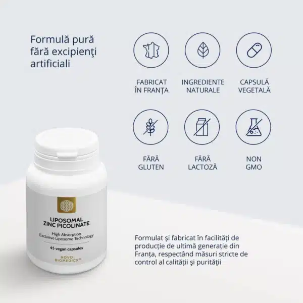 4008228028796-6 Liposomal Zinc Picolinate, 45 capsule vegetale