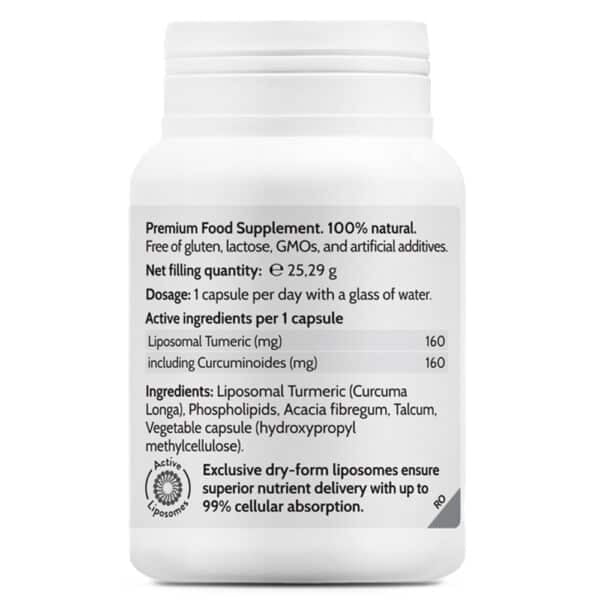 Liposomal Curcumin Active, 45 capsule vegetale