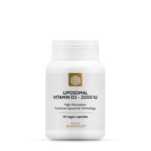 Liposomal Vitamin D3 2000 IU, 45 capsule vegetale - Novo Biomedics