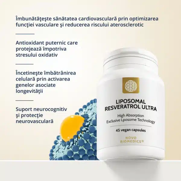 4009195327219-4 Liposomal Resveratrol Ultra, 45 capsule vegetale
