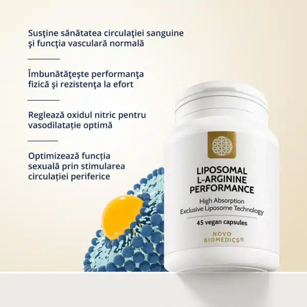 Liposomal L-Arginine Performance, 45 capsule vegetale