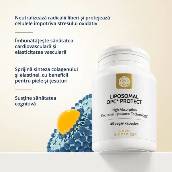4009606229149-4 Liposomal OPC + Protect, 45 capsule vegetale