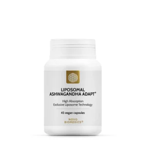 Liposomal Ashwagandha Adapt+, 45 capsule vegetale - Novo Biomedics