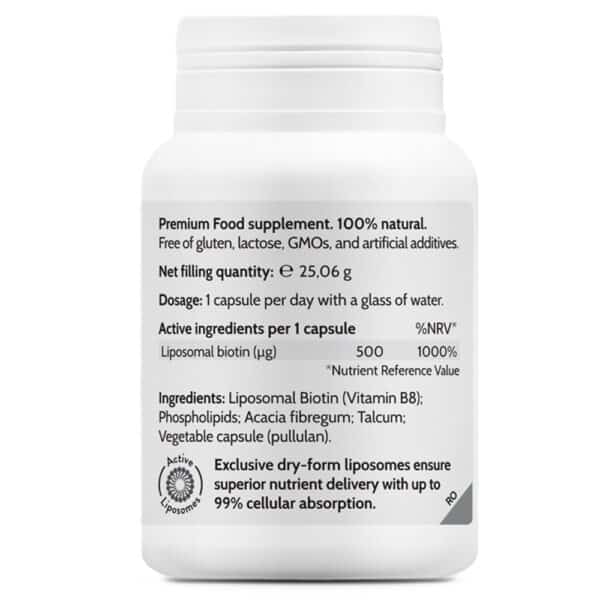 4009864467871-2 Liposomal Biotin Elite, 45 capsule vegetale