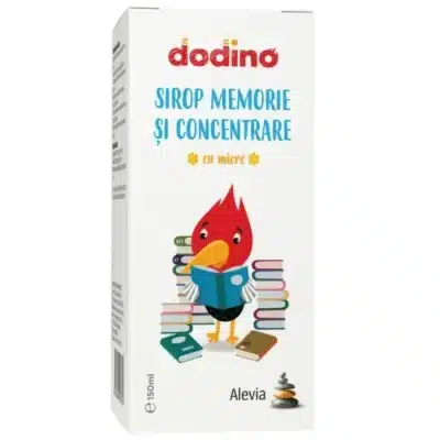 6423602008702 Sirop Memorie și Concentrare, Dodino, 150ml, Alevia