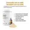 Colagen Peptide cu Acid hialuronic și Vitamina C, 300g, Alevia