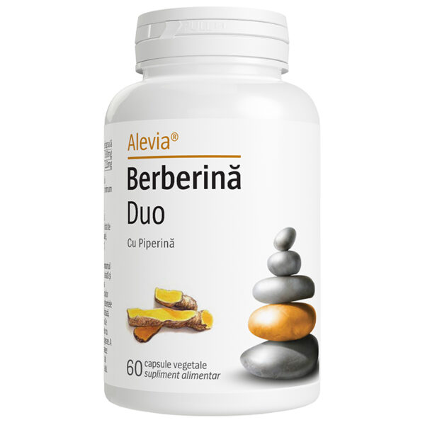Berberină Duo, 60 capsule, Alevia