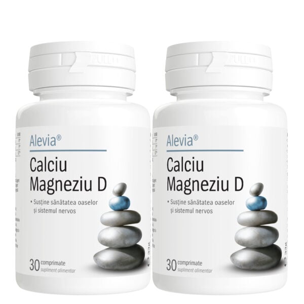 Calciu Magneziu D Pachet, 30 + 30 comprimate, Alevia