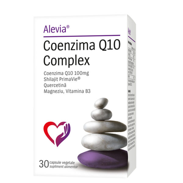 Coenzima Q10 Complex, 30 capsule, Alevia